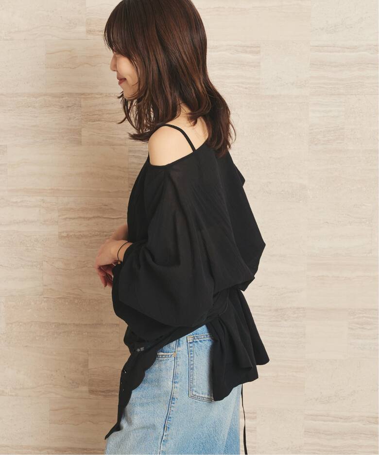Voil Poncho ブラウス（シャツ／ブラウス）｜Plage（プラージュ）の 