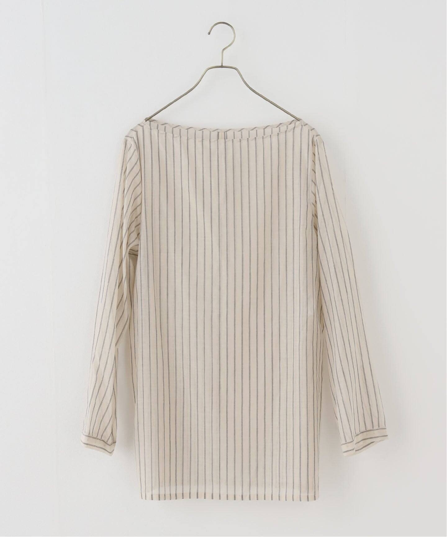 Silk mix stripe T ブラウス（シャツ／ブラウス）｜Plage（プラージュ