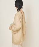 Tie sheer ブラウス