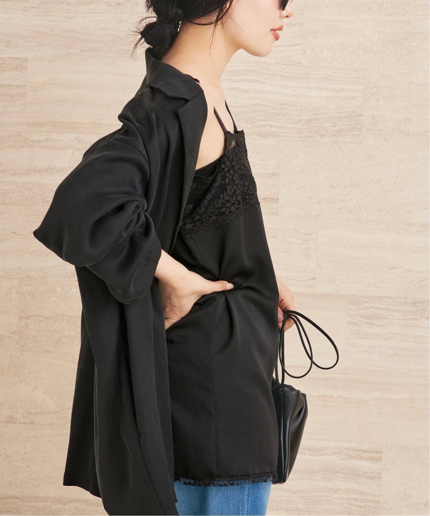 Linen mix lace キャミソール（キャミソール）｜Plage（プラージュ）の