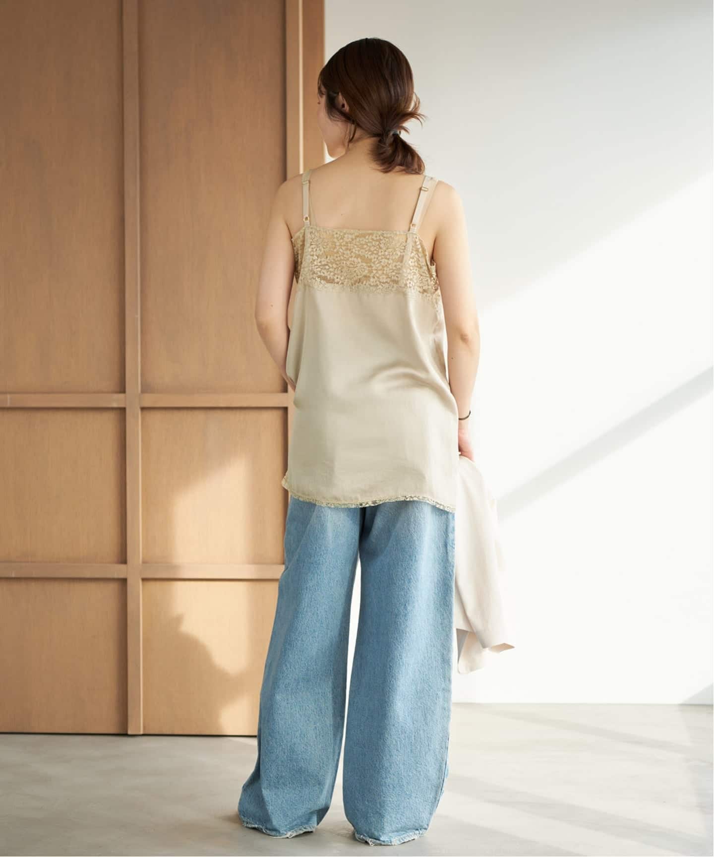 Linen mix lace キャミソール（キャミソール）｜Plage（プラージュ）の