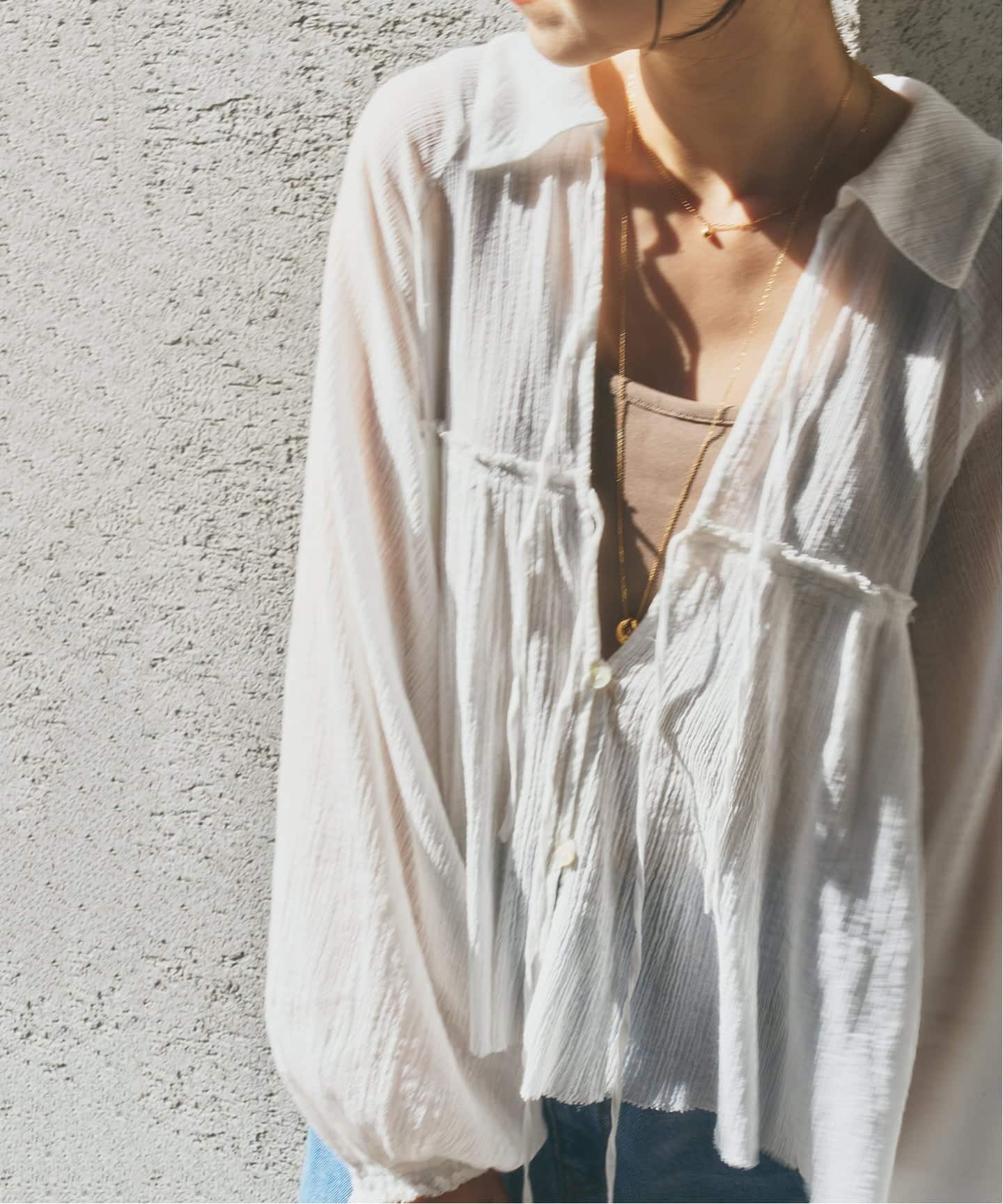 Crepe BOHO ブラウス（シャツ／ブラウス）｜Plage（プラージュ）の通販