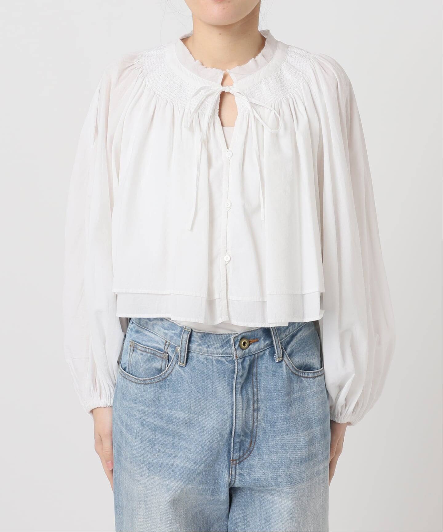 IND VOIL SHIRRING ブラウス（シャツ／ブラウス）｜Plage（プラージュ