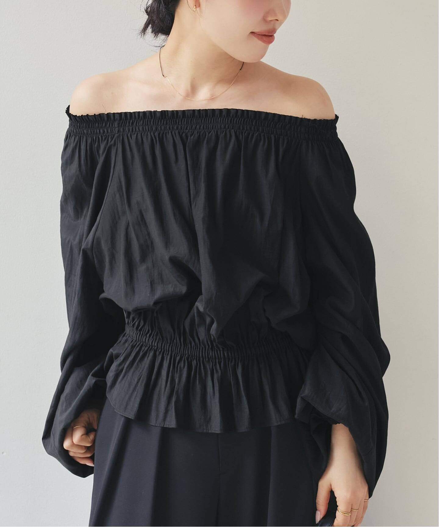 予約》silky gather ブラウス（シャツ／ブラウス）｜Plage（プラージュ