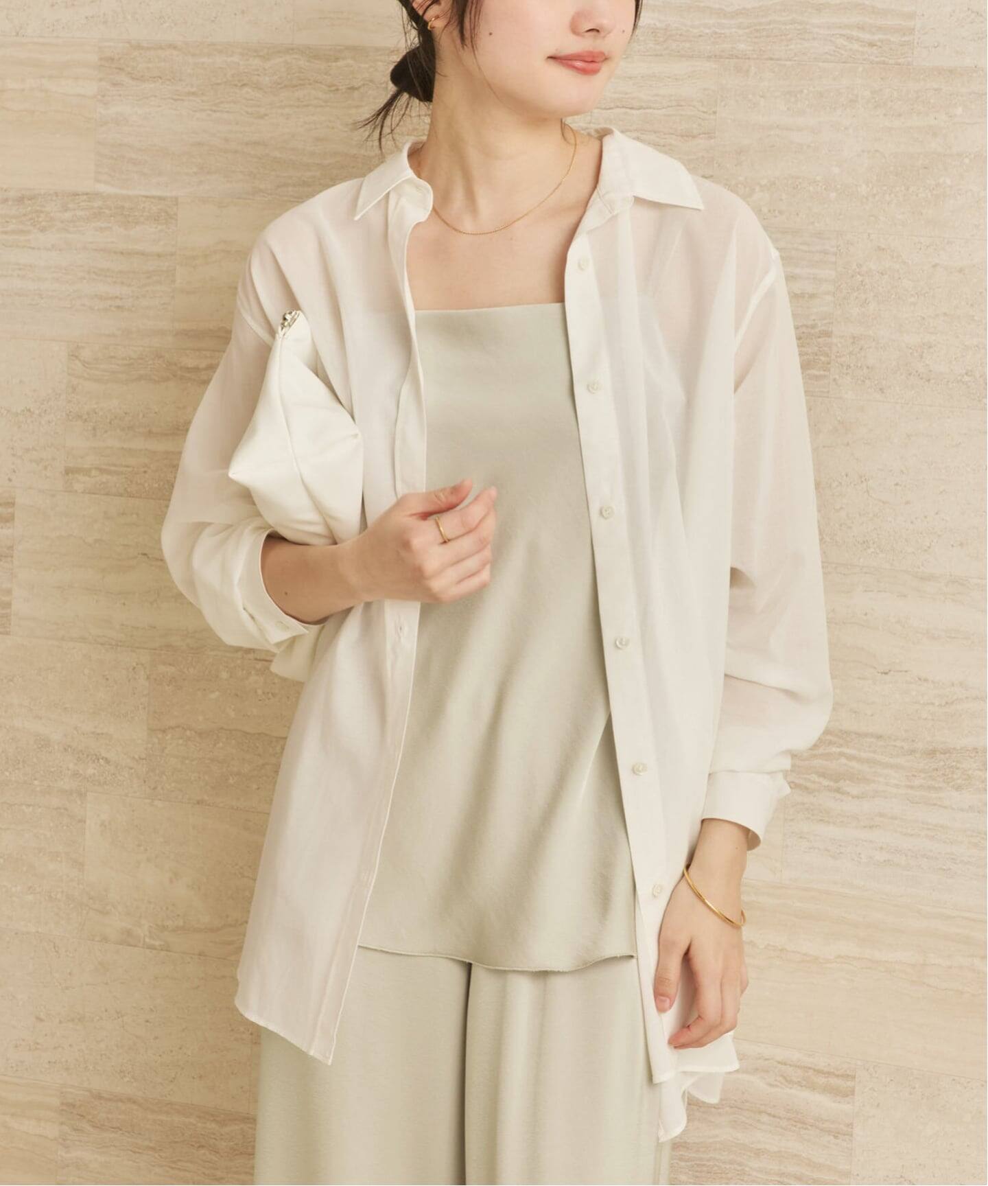 追加》dull satin キャミソール（キャミソール）｜Plage（プラージュ