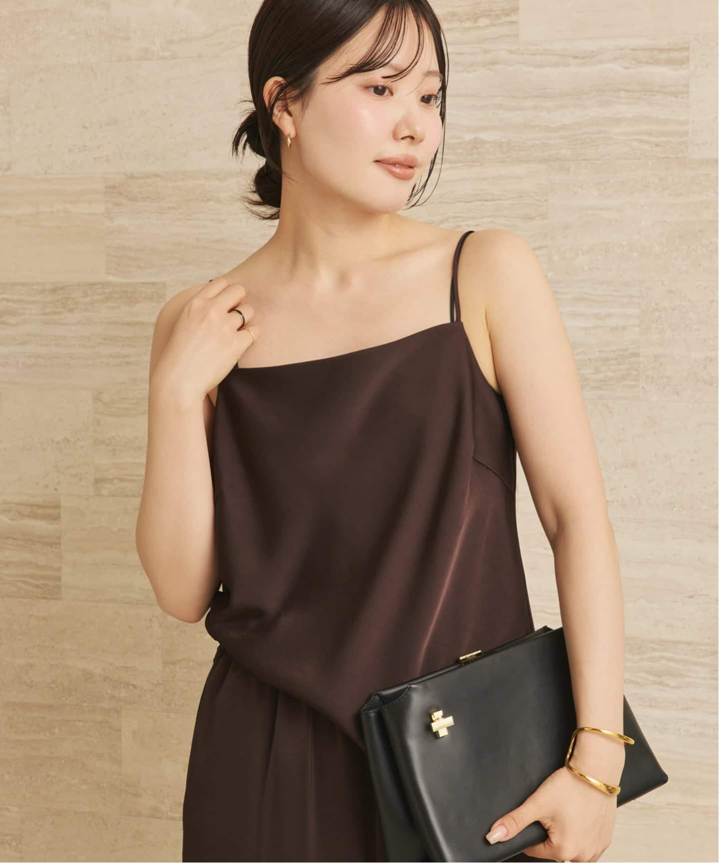 追加》dull satin キャミソール（キャミソール）｜Plage（プラージュ