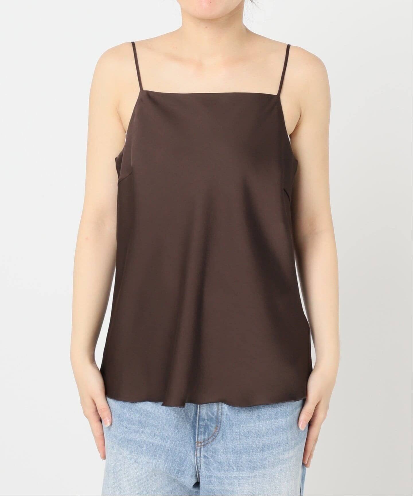 追加予約》dull satin キャミソール（キャミソール）｜Plage