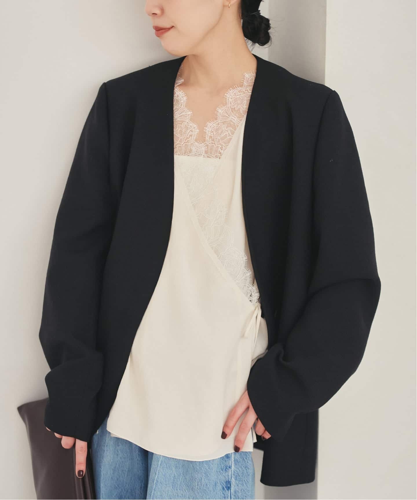 追加予約》solstiss frenchlace ジレ（その他トップス）｜Plage