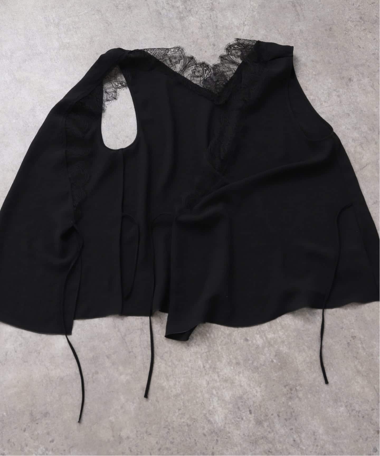 【新品未使用】plage solstiss frenchlace ジレ 追加予約》solstiss frenchlace ジレ（その他トップス）｜Plage