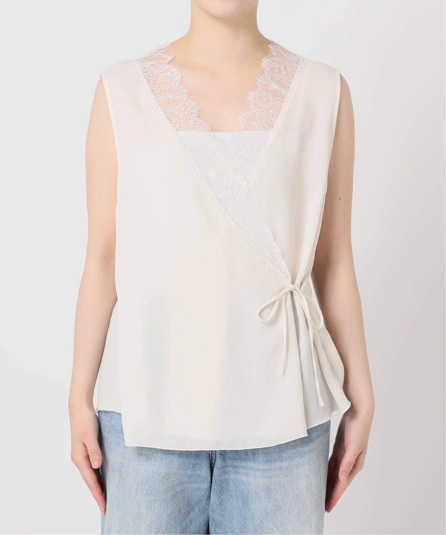 追加予約》solstiss frenchlace ジレ（その他トップス）｜Plage