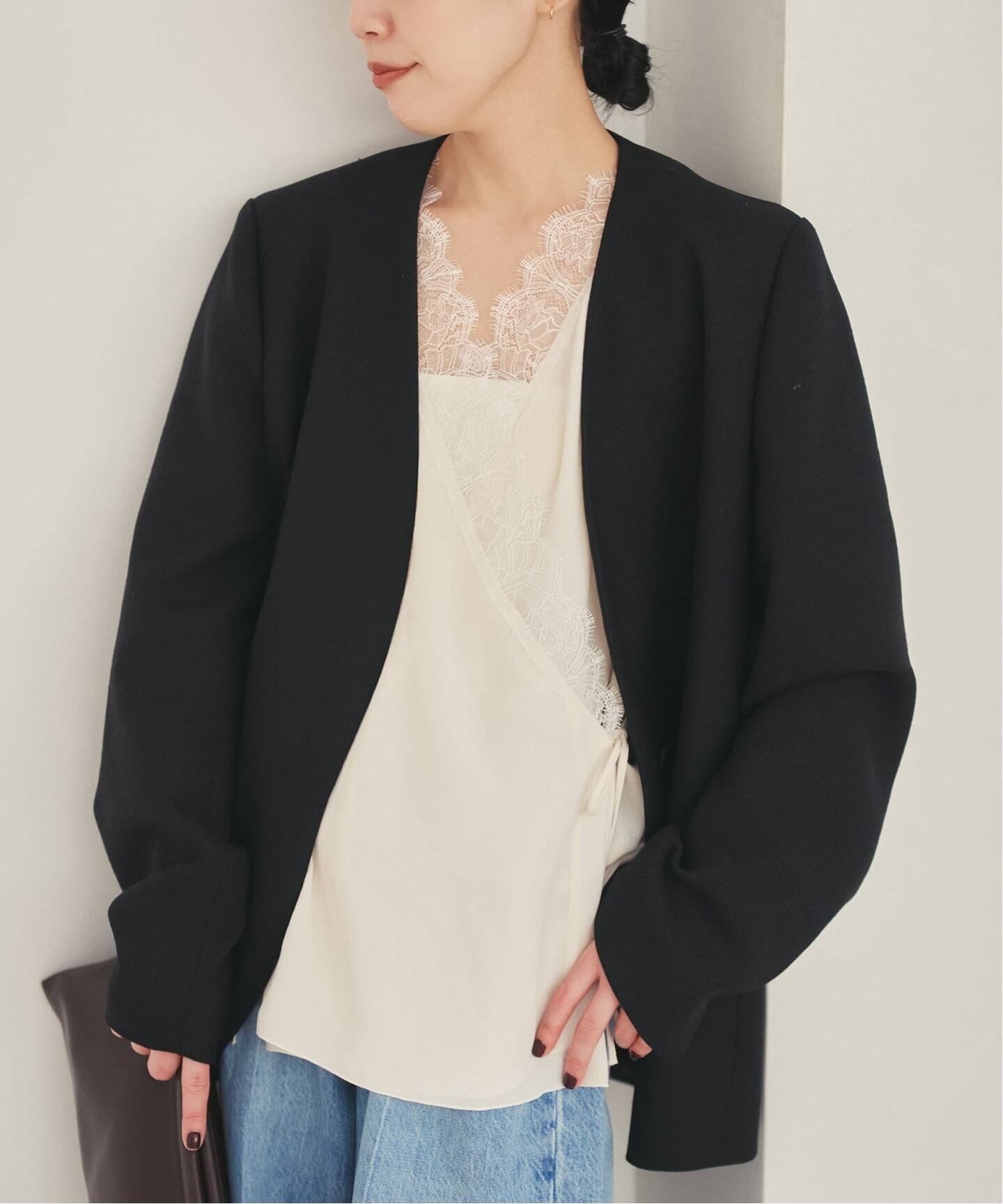 追加予約》solstiss frenchlace ジレ 2（その他トップス）｜Plage