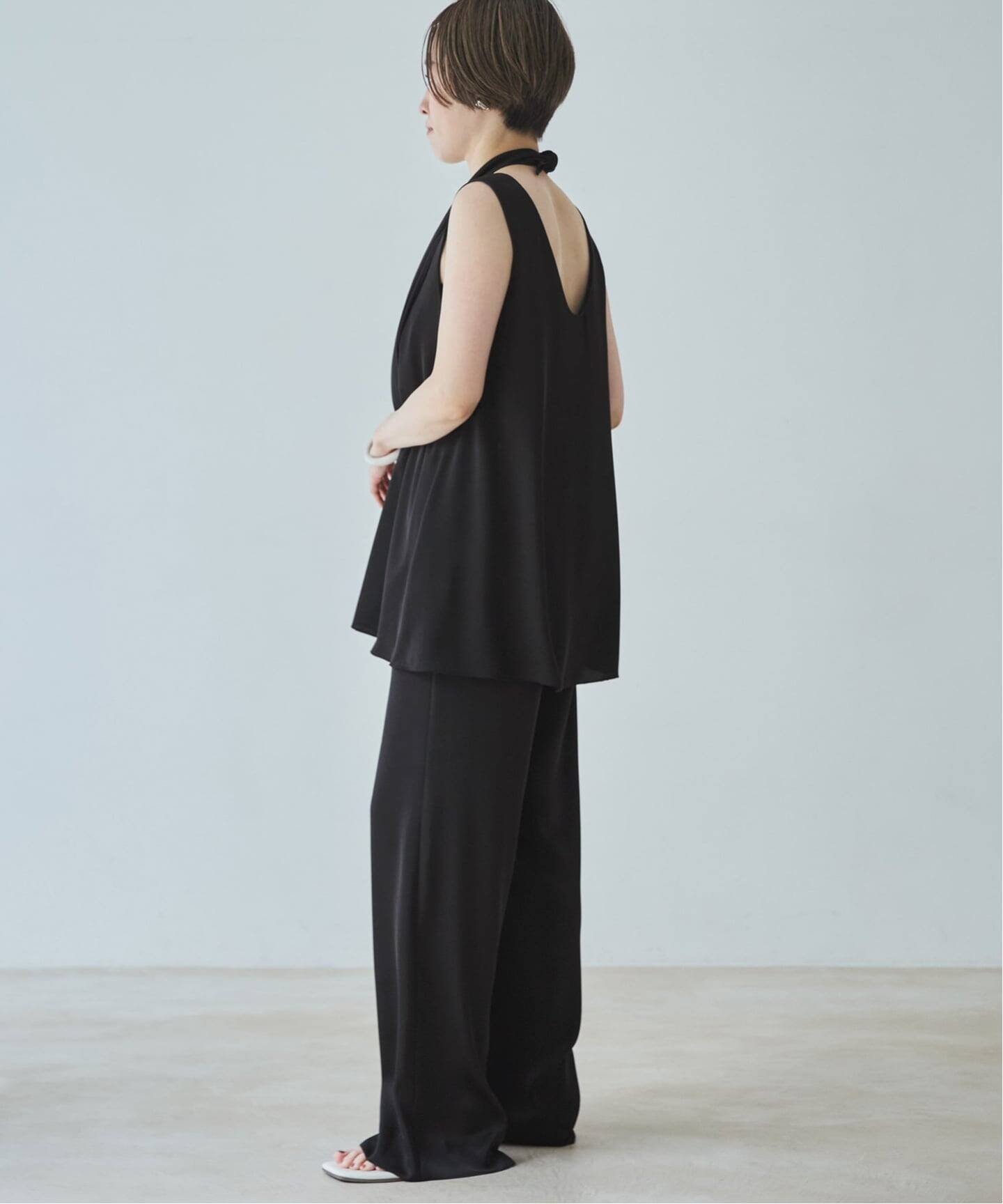 dull satin scarf set タンク（タンクトップ）｜Plage（プラージュ）の 