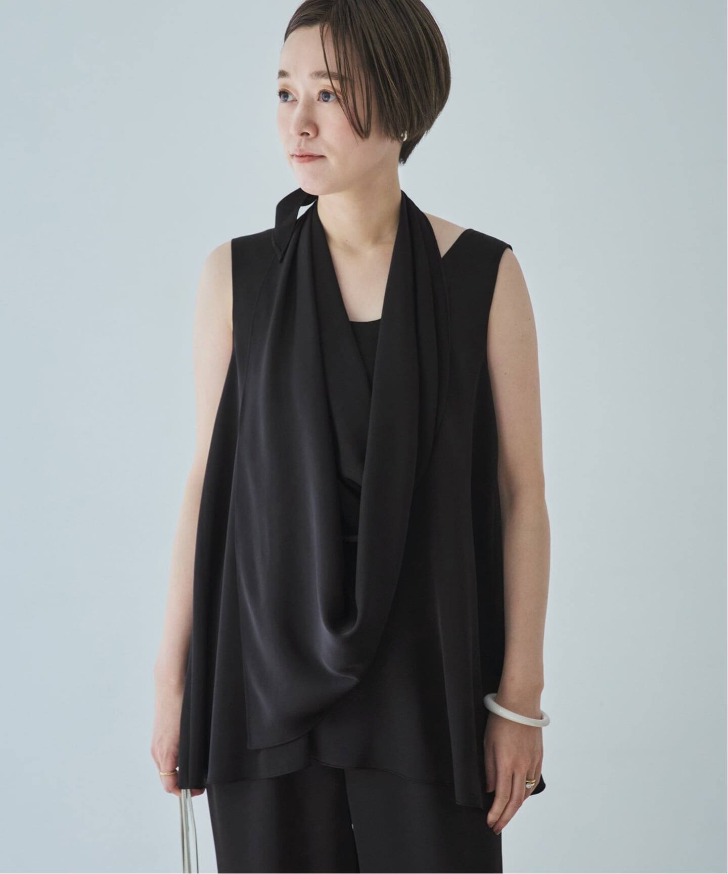 dull satin scarf set タンク（タンクトップ）｜Plage（プラージュ）の