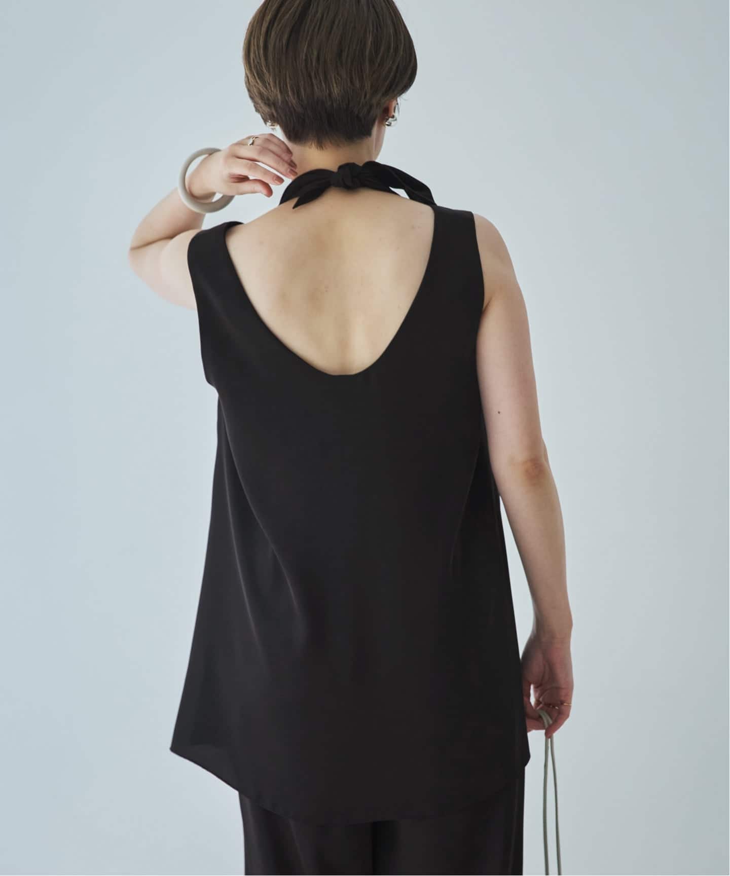 dull satin scarf set タンク（タンクトップ）｜Plage（プラージュ）の