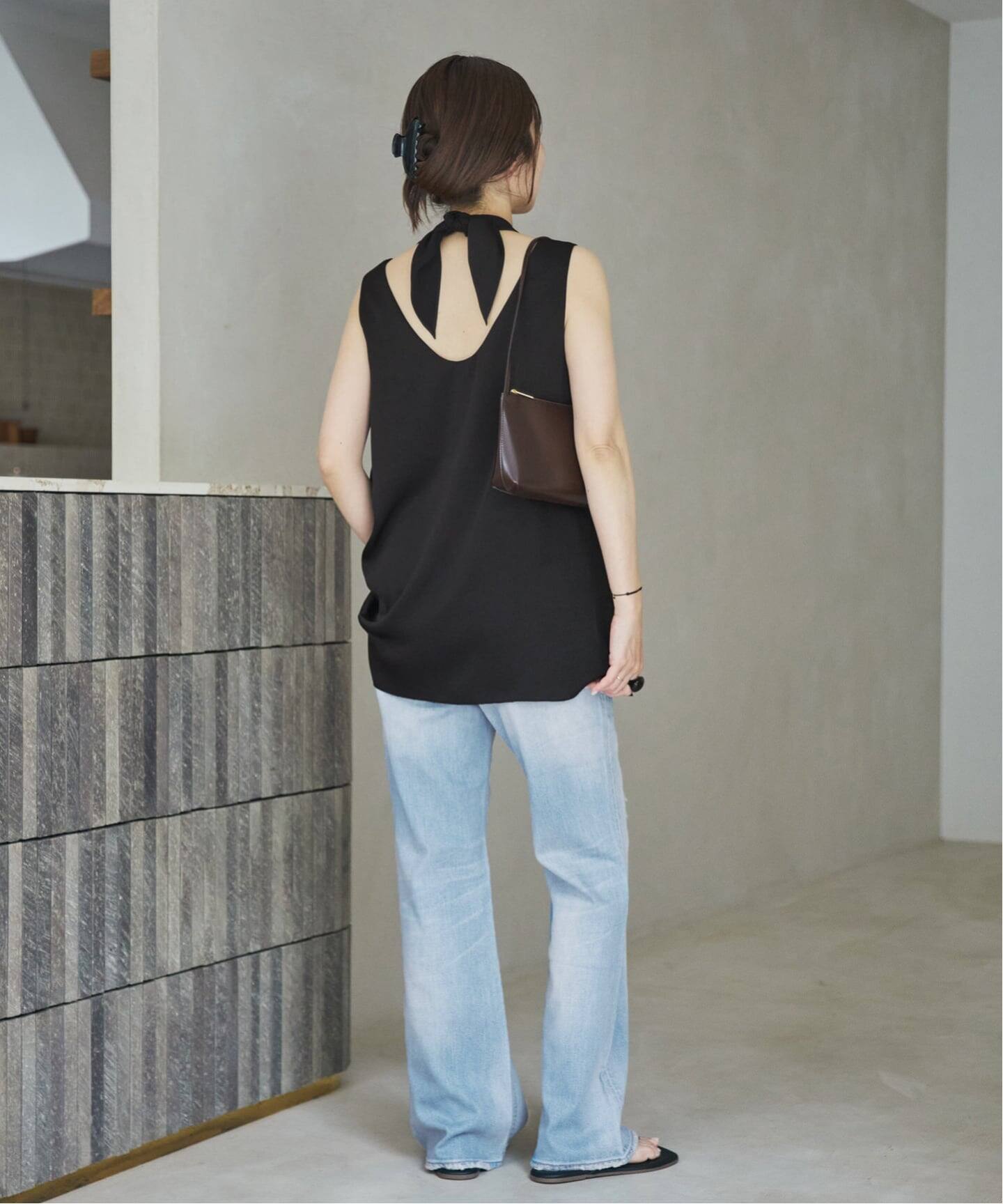 dull satin scarf set タンク（タンクトップ）｜Plage（プラージュ）の