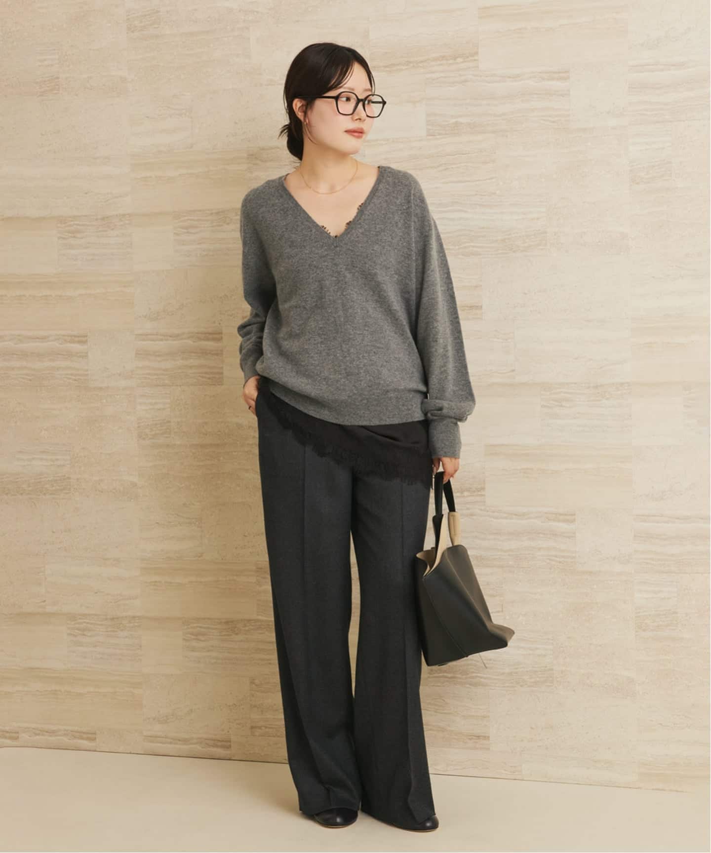 追加》Lace Satin キャミソール 2（キャミソール）｜Plage（プラージュ