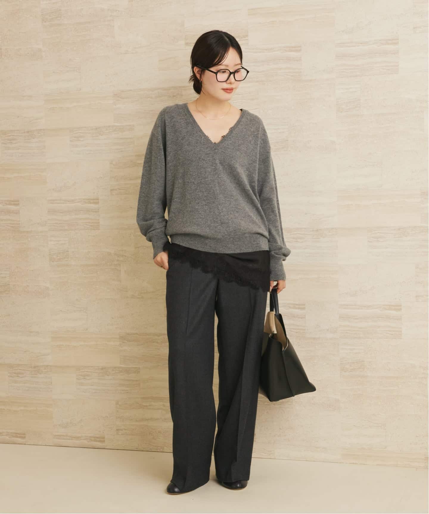 追加》Lace Satin キャミソール 2（キャミソール）｜Plage（プラージュ