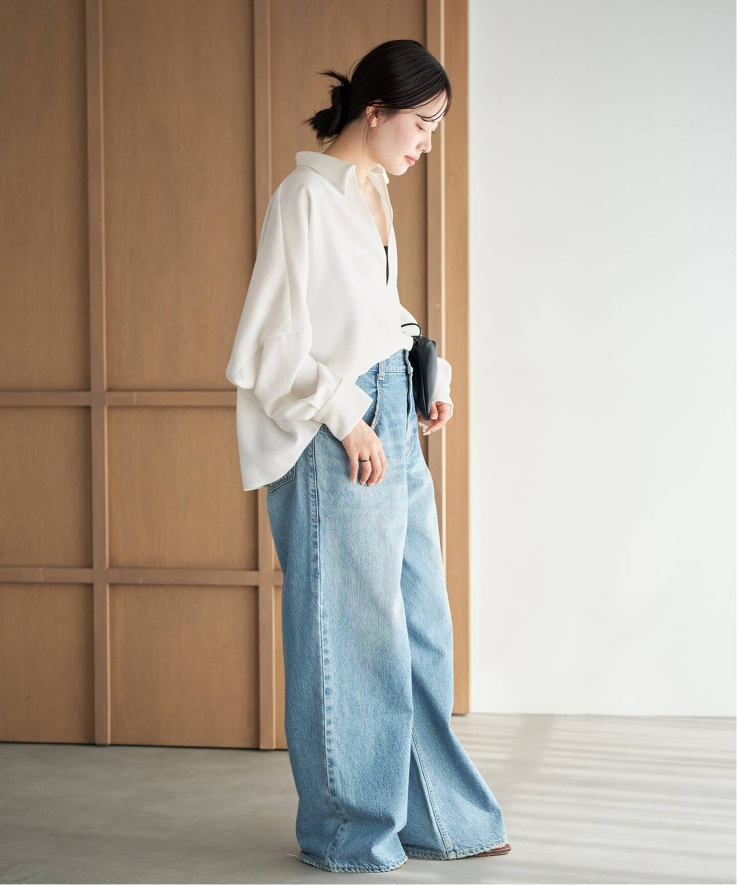 追加予約》GEORGETTE SKIPPER ブラウス（シャツ／ブラウス）｜Plage