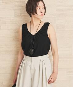 PLAGE プラージュ plage Lace Gilet ブラウス 黒 plage（プラージュ 