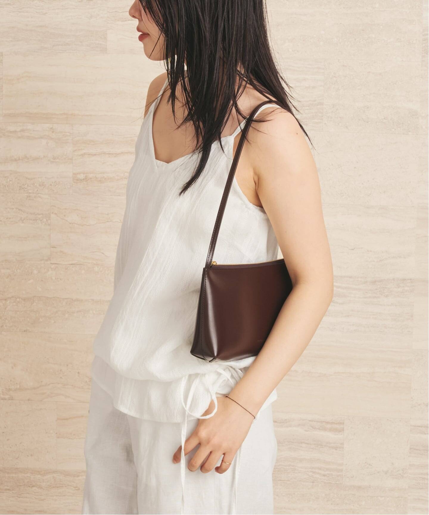 le / ル JACQUARD DRAWSTRING ブラウス（キャミソール）｜Plage 