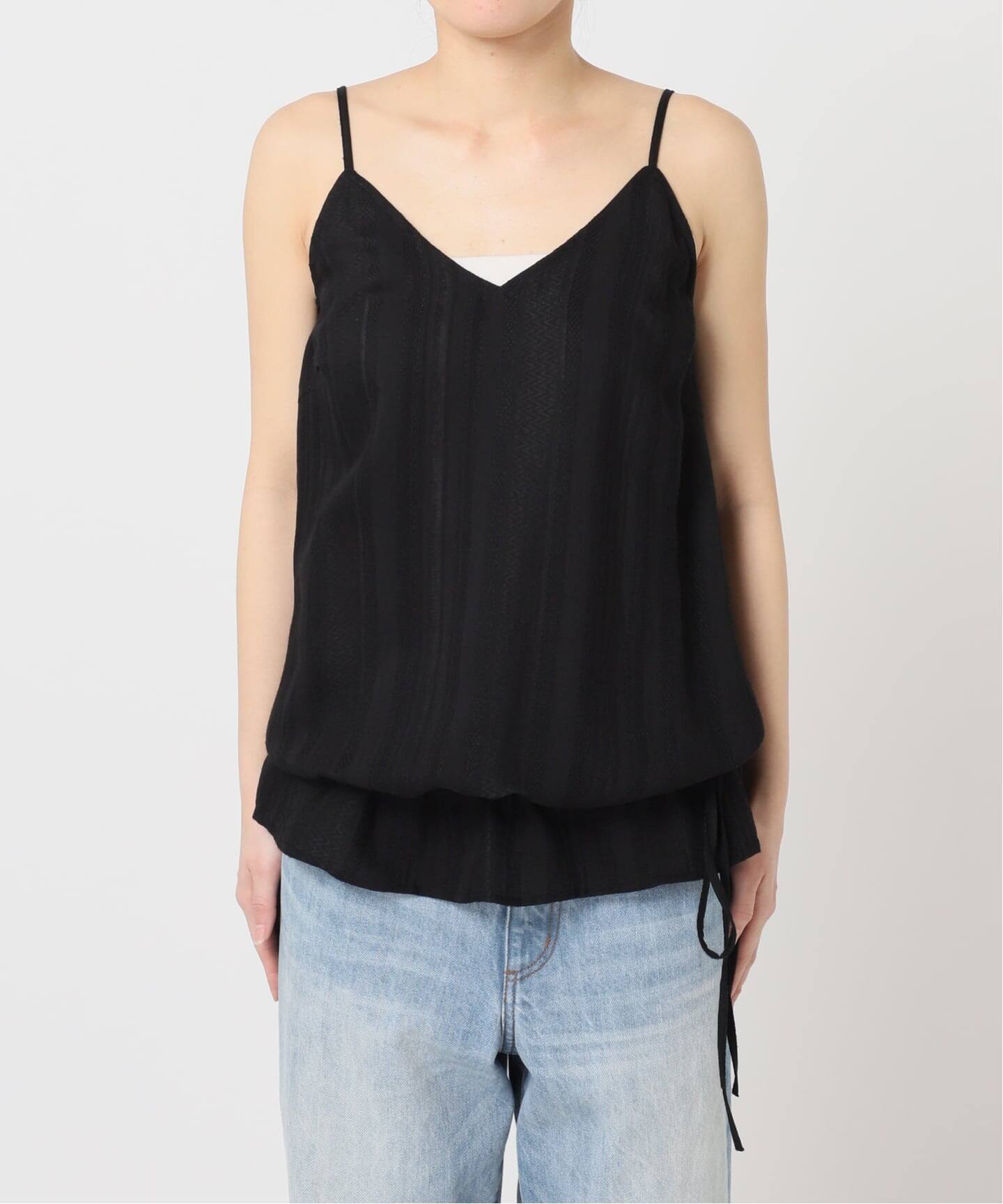 le / ル JACQUARD DRAWSTRING ブラウス（キャミソール）｜Plage 
