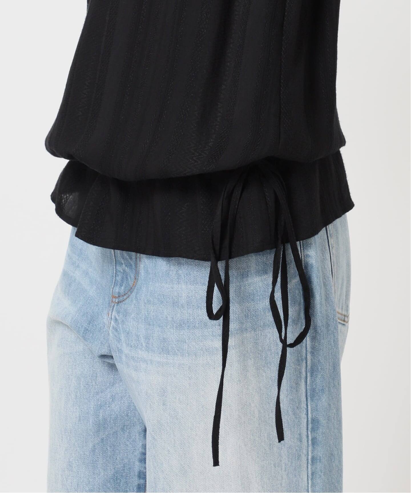 le / ル JACQUARD DRAWSTRING ブラウス（キャミソール）｜Plage 