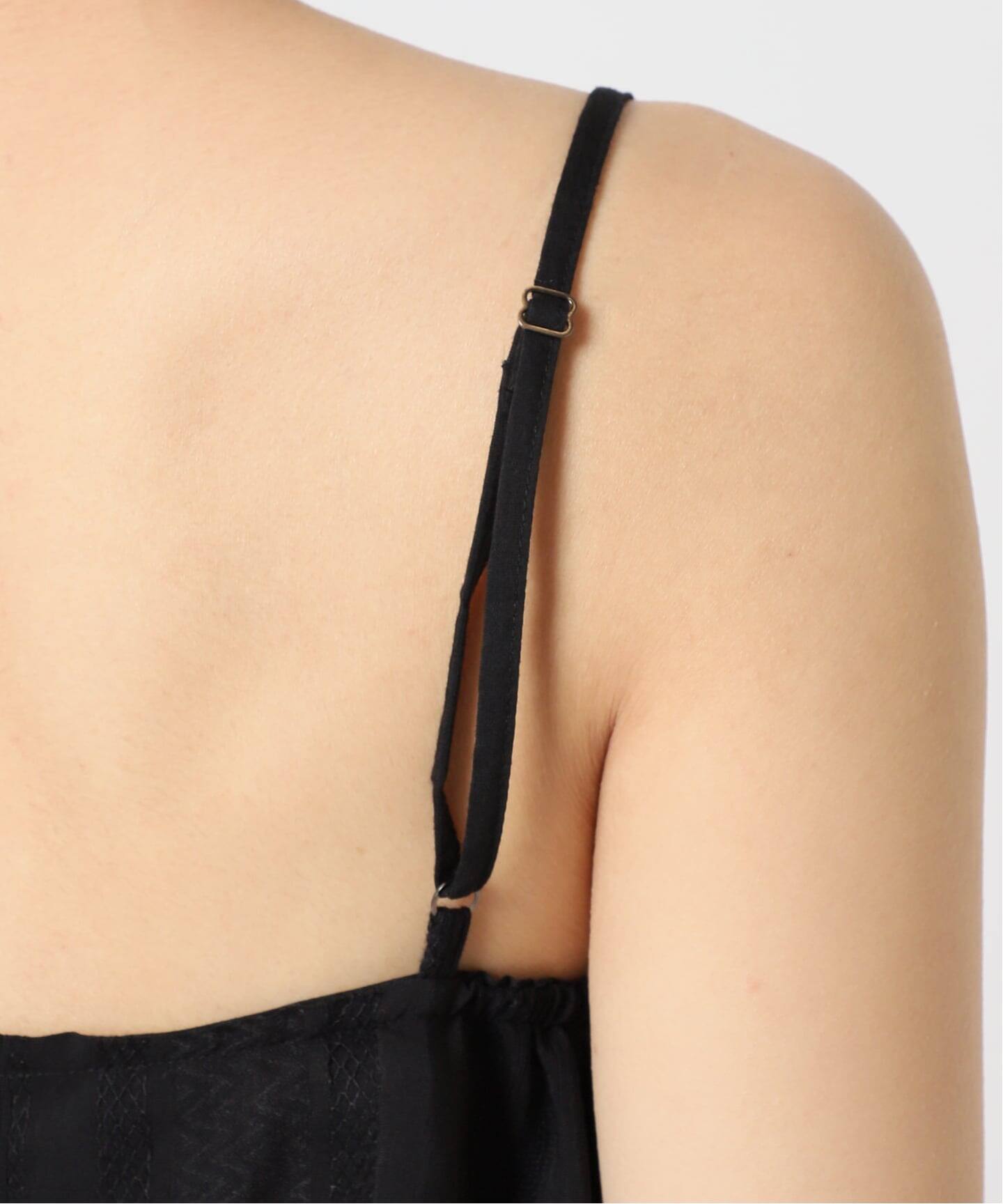 le / ル JACQUARD DRAWSTRING ブラウス（キャミソール）｜Plage 