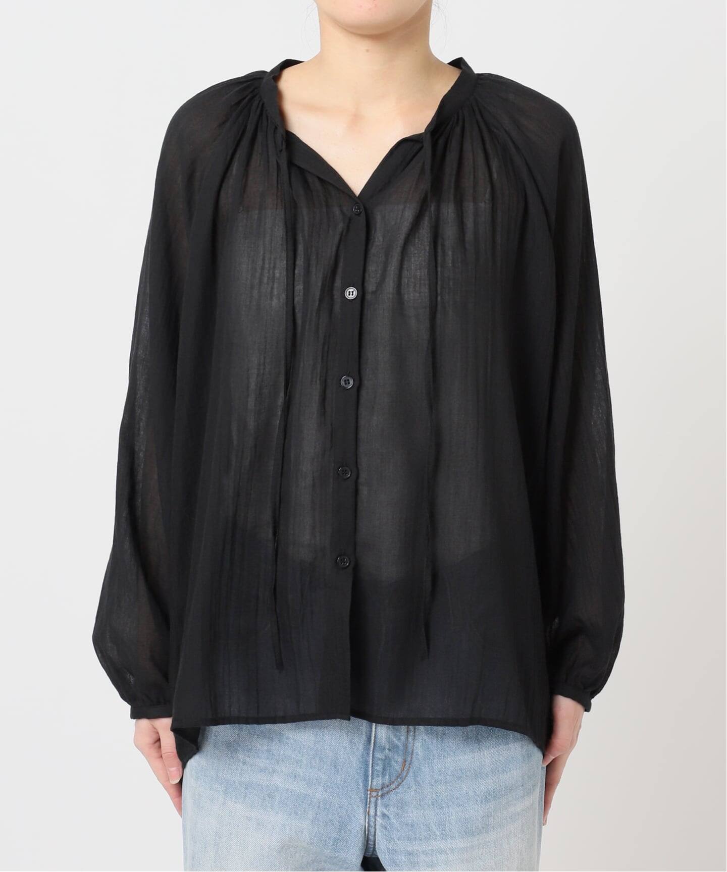 専用　plage COTTON SHIRRING ブラウス le / ル NATURAL COTTON SHIRRING ブラウス（シャツ／ブラウス
