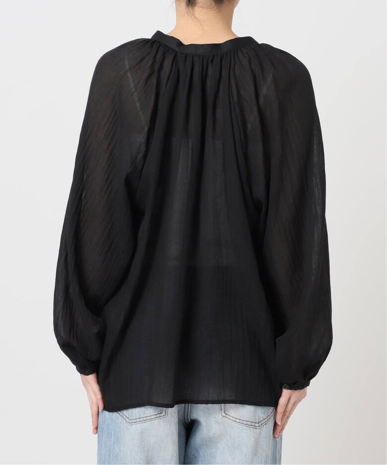 le / ル NATURAL COTTON SHIRRING ブラウス（シャツ／ブラウス 