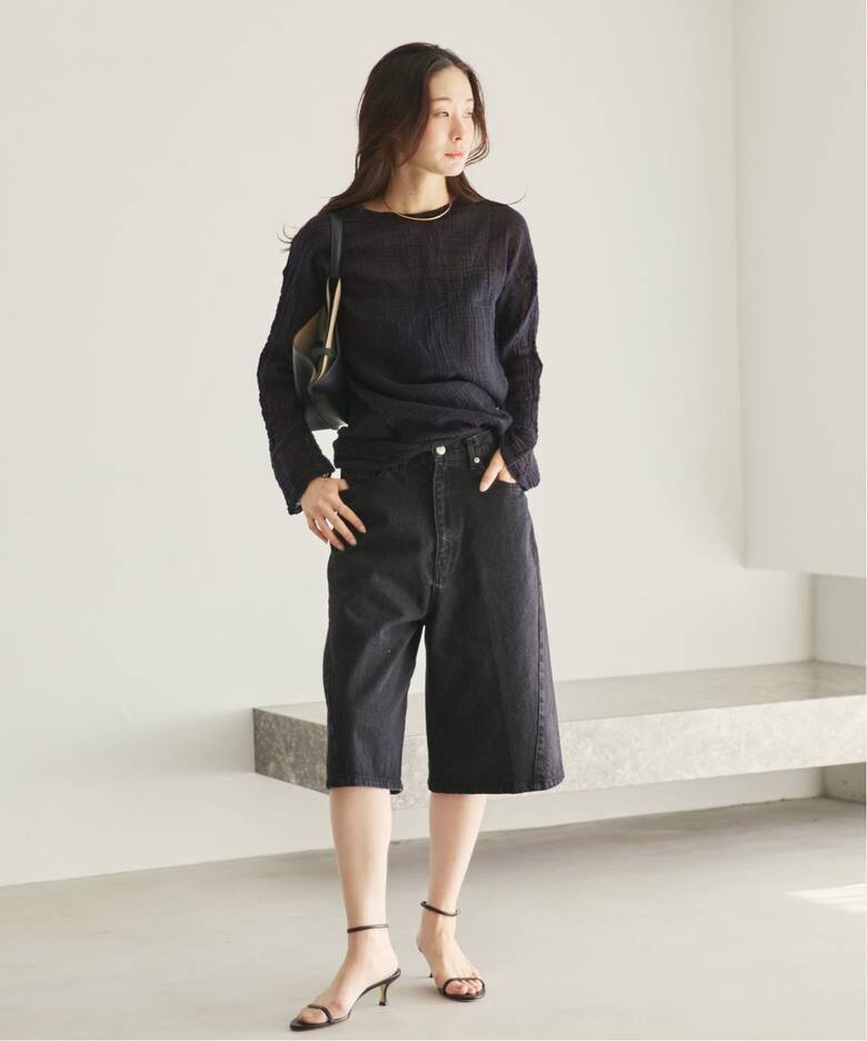 WEB限定追加》LES ATELIERS FRANCAIS DE CONFECTION 別注 T-ブラウス 