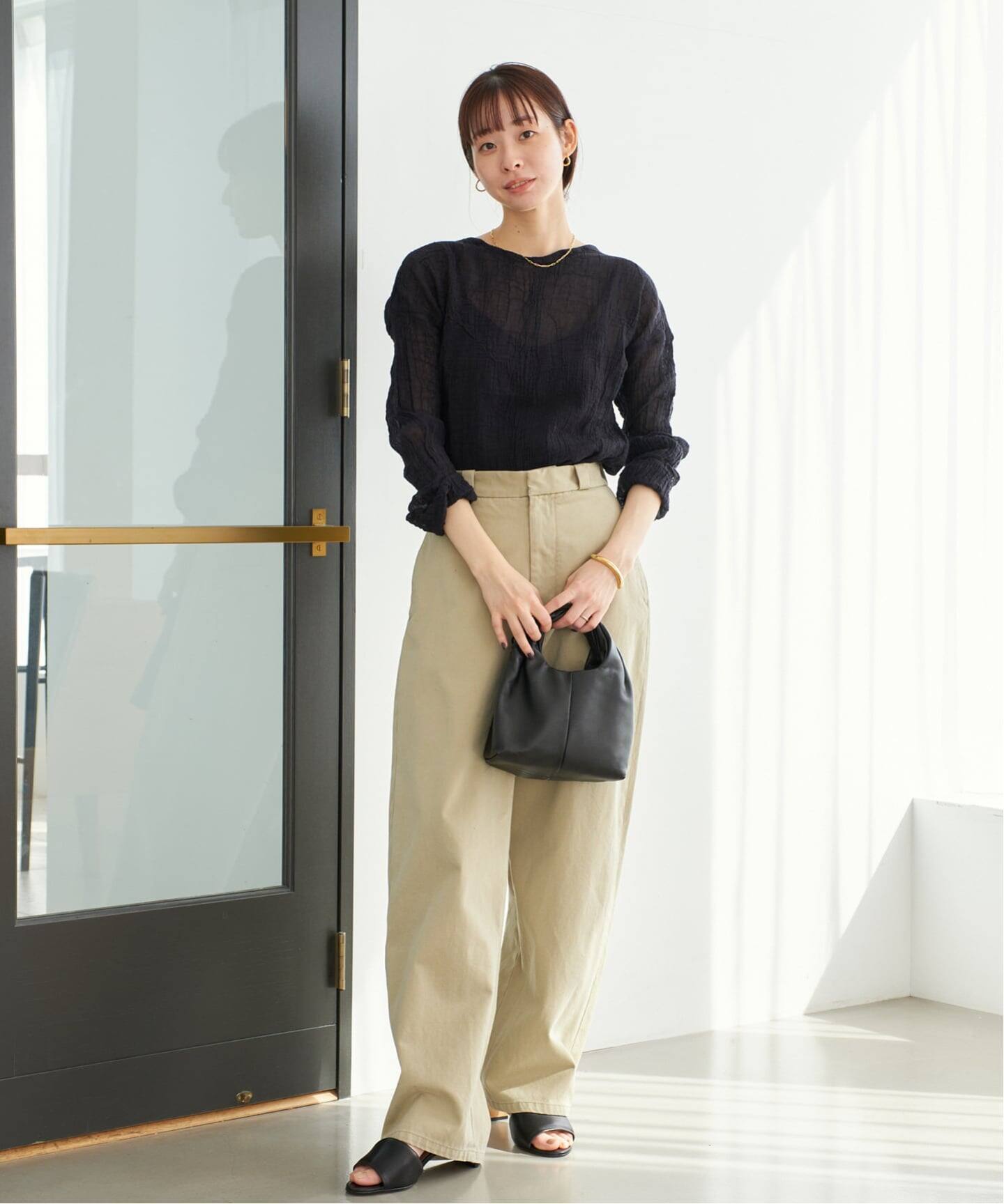 WEB限定追加》LES ATELIERS FRANCAIS DE CONFECTION 別注 T-ブラウス 
