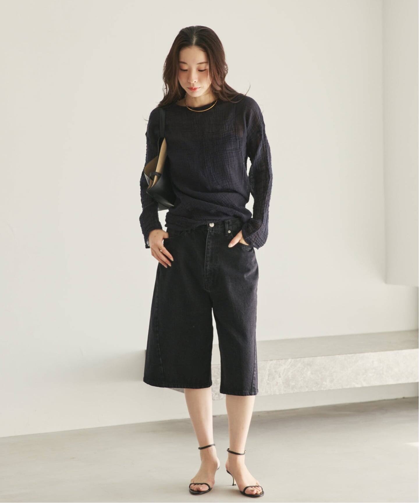 WEB限定追加》LES ATELIERS FRANCAIS DE CONFECTION 別注 T-ブラウス