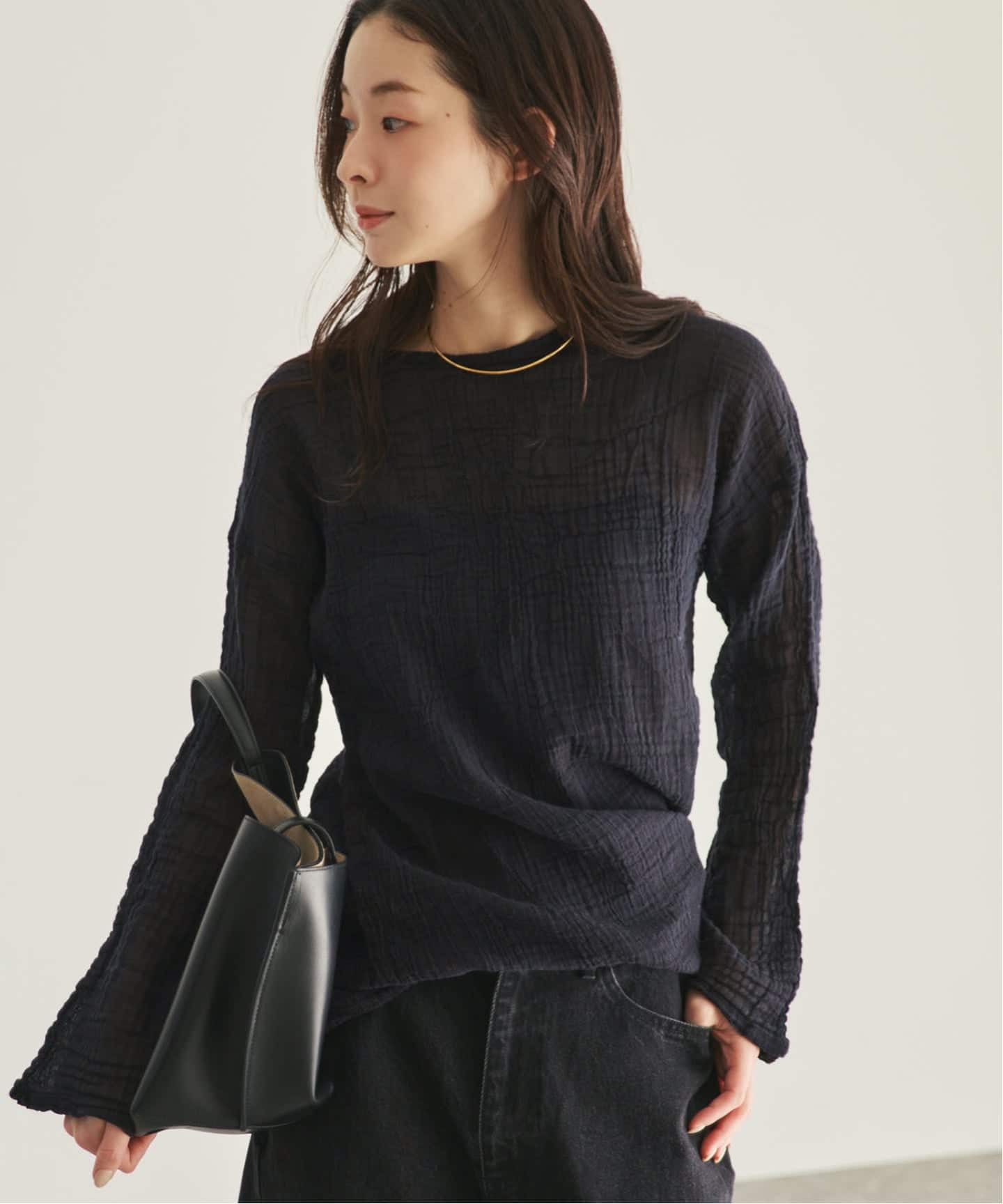 WEB限定追加》LES ATELIERS FRANCAIS DE CONFECTION 別注 T-ブラウス