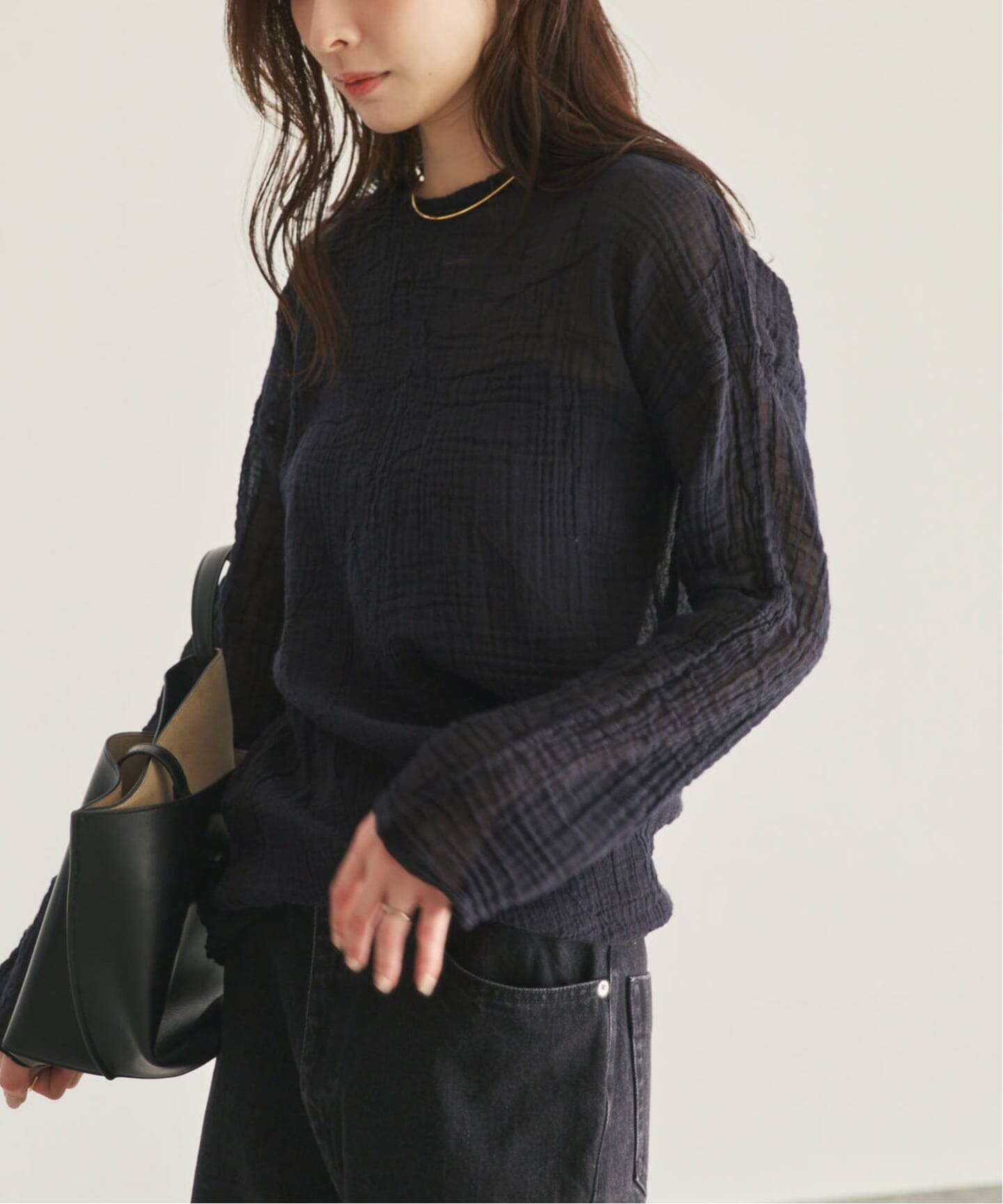 WEB限定追加》LES ATELIERS FRANCAIS DE CONFECTION 別注 T-ブラウス 