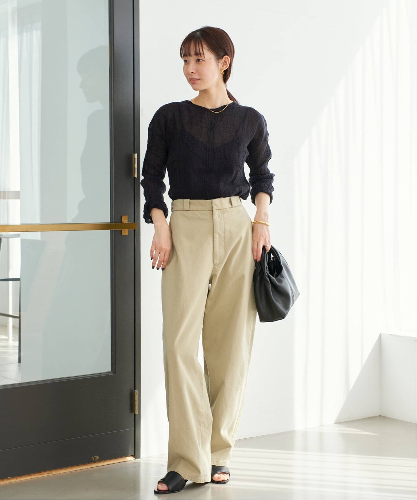 WEB限定追加》LES ATELIERS FRANCAIS DE CONFECTION 別注 T-ブラウス 