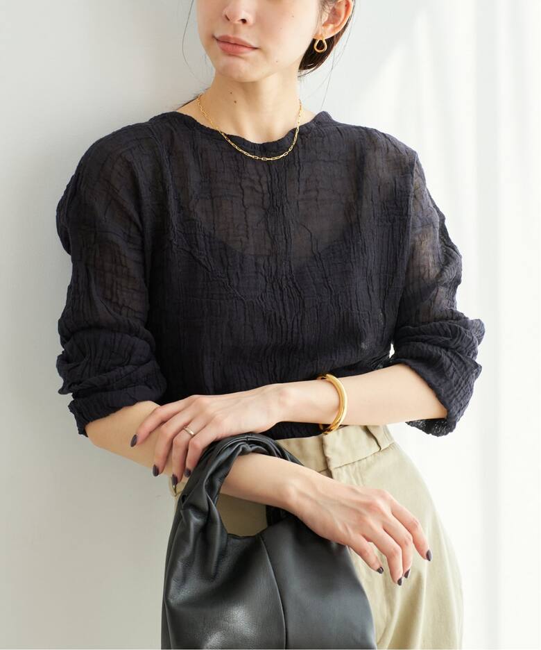 WEB限定追加》LES ATELIERS FRANCAIS DE CONFECTION 別注 T-ブラウス 