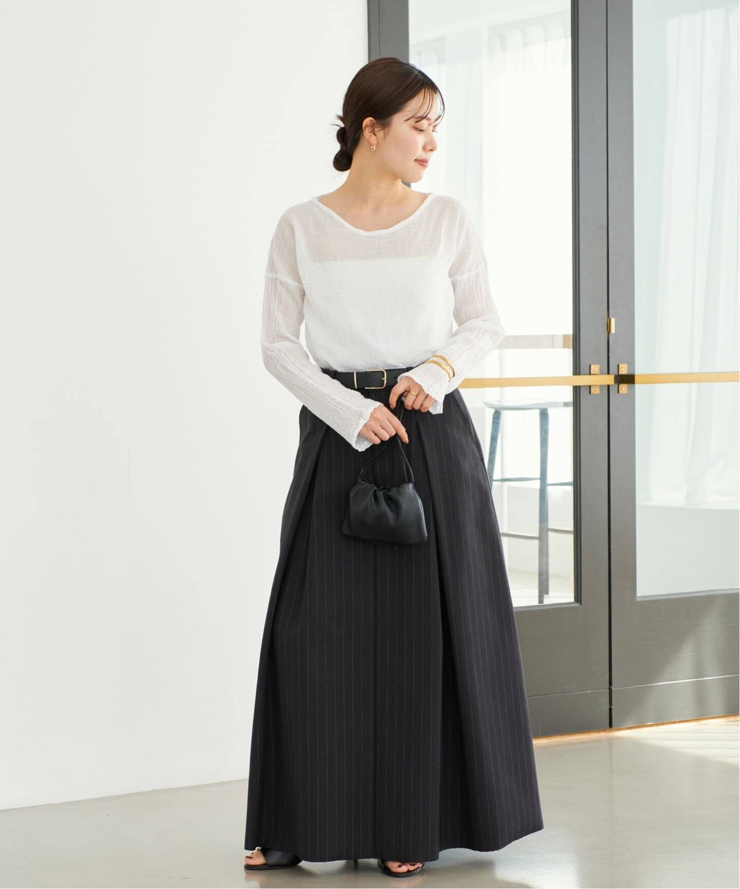 WEB限定追加》LES ATELIERS FRANCAIS DE CONFECTION 別注 T-ブラウス 