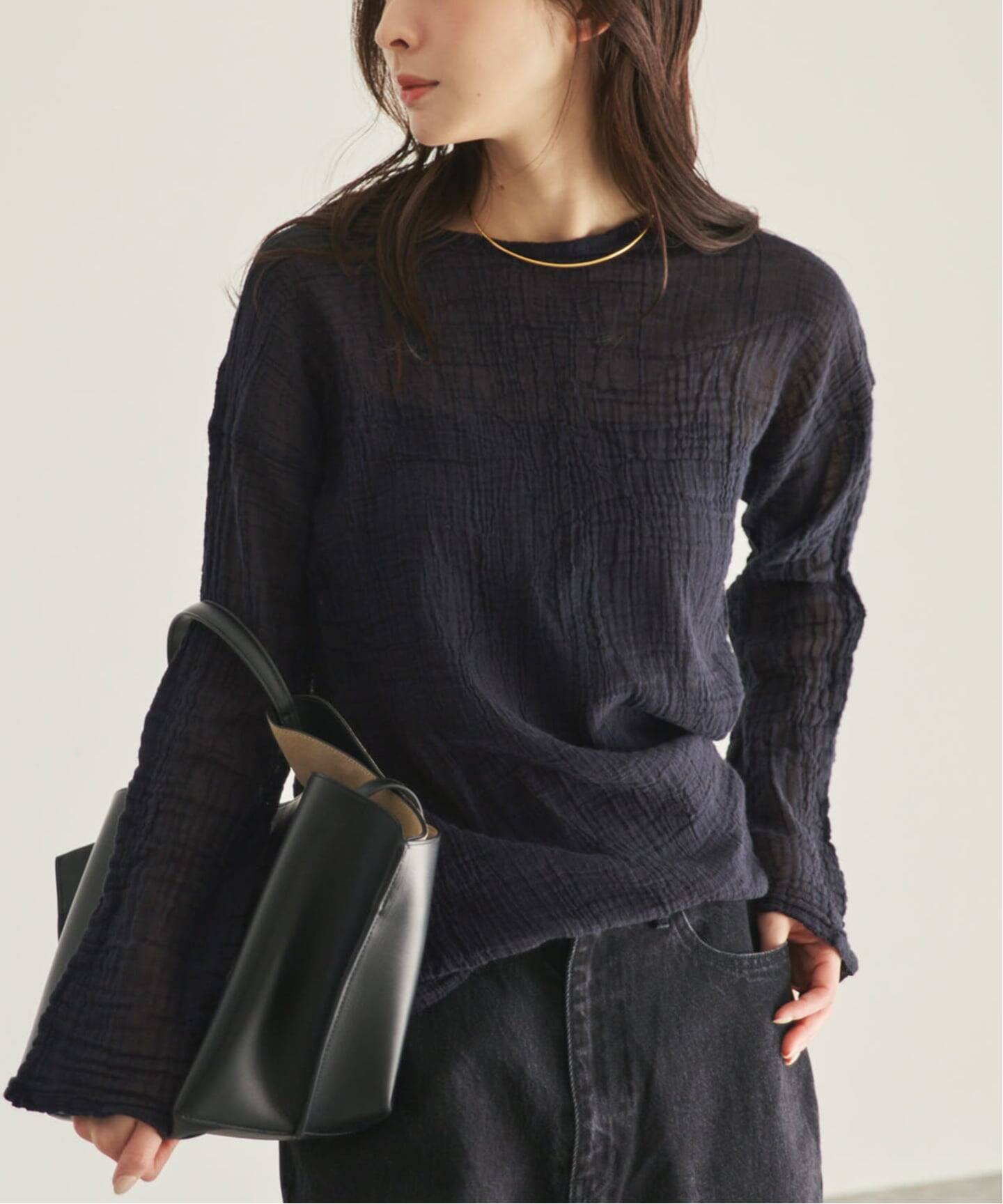 WEB限定追加》LES ATELIERS FRANCAIS DE CONFECTION 別注 T-ブラウス 