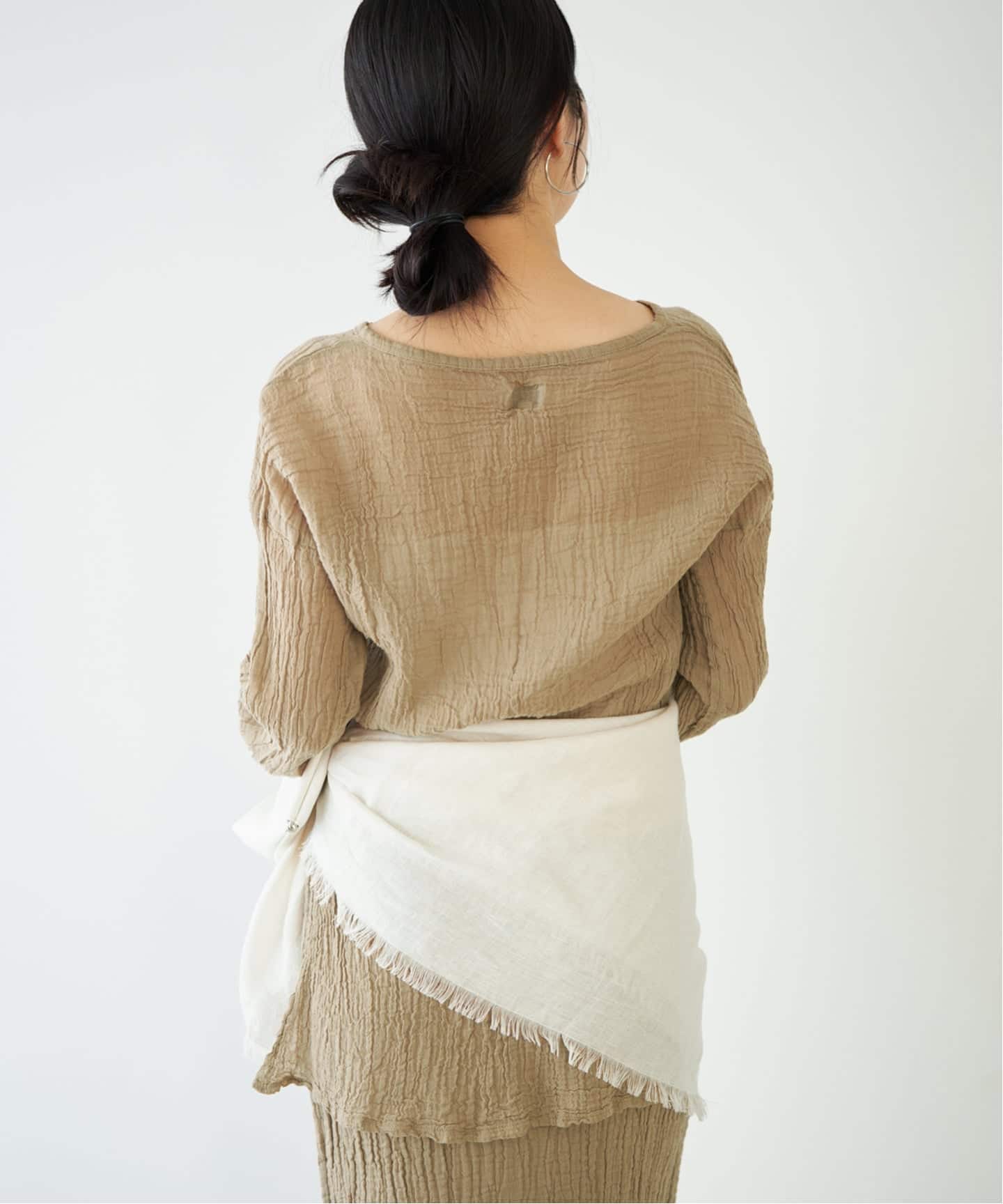 plageアトリエフランセ　別注 SLIT ブラウス LES ATELIERS FRANCAIS DE CONFECTION 別注 SLIT ブラウス（シャツ