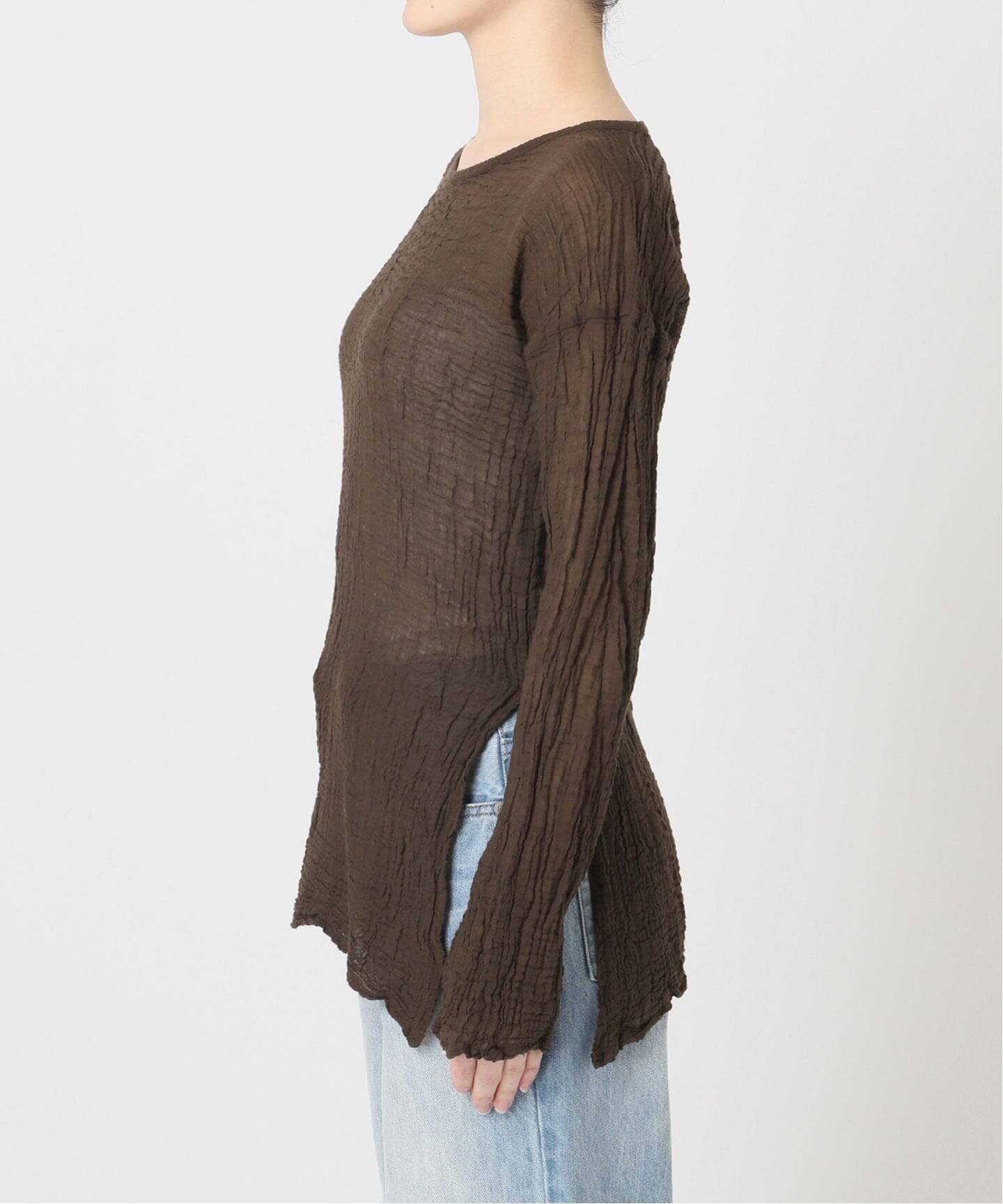 LES ATELIERS FRANCAIS DE CONFECTION 別注 SLIT ブラウス（シャツ