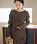 《予約》LES ATELIERS FRANCAIS DE CONFECTION 別注 SLIT ブラウス