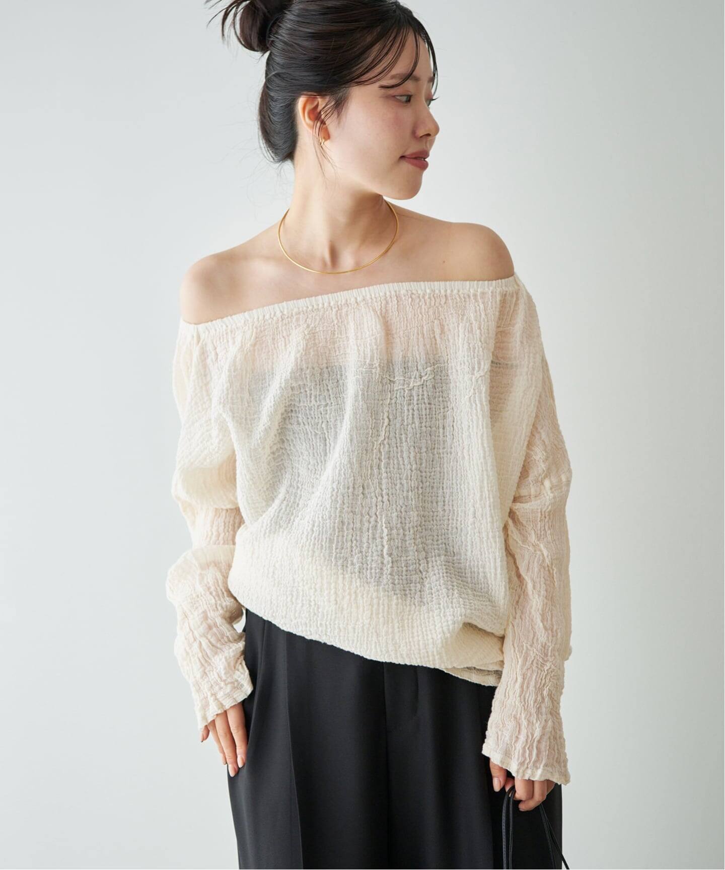LES ATELIERS FRANCAIS DE CONFECTION 別注 ELA トップス（シャツ