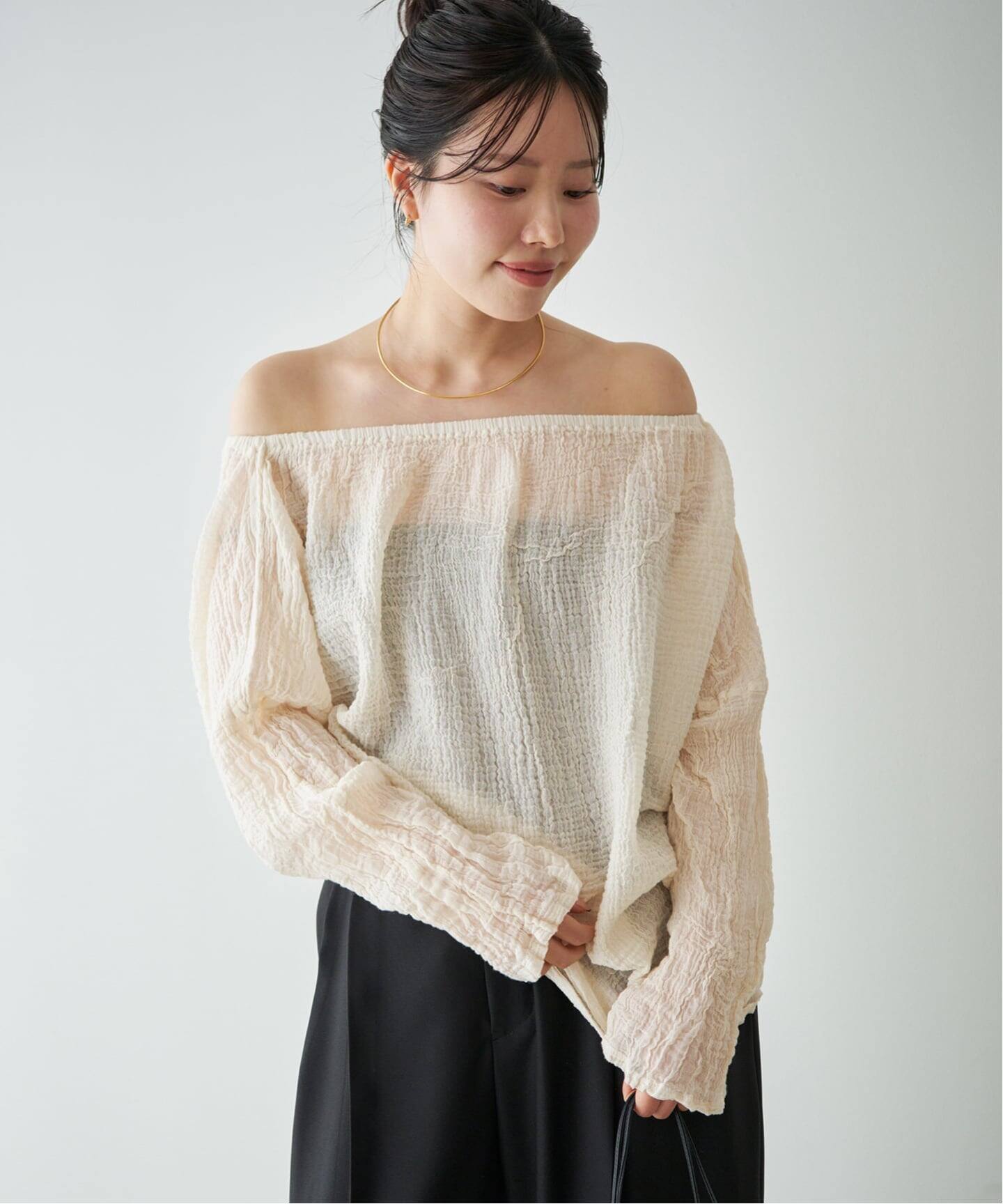 LES ATELIERS FRANCAIS DE CONFECTION 別注 ELA トップス（シャツ 