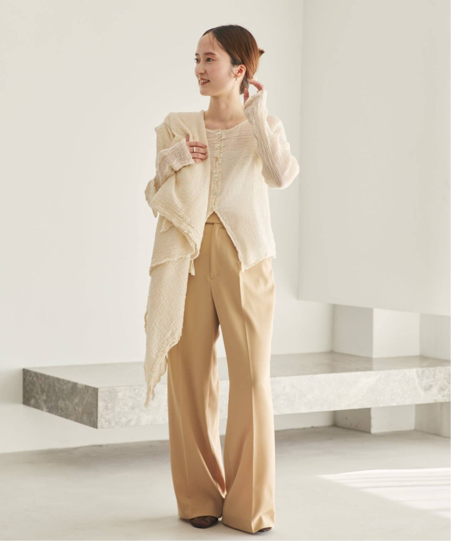 追加》LES ATELIERS FRANCAIS DE CONFECTION 別注 OPEN BTN 2WAY 