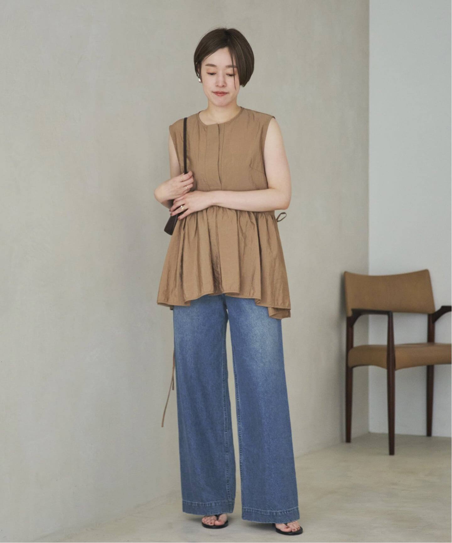 PROTAGONISTA / プロタゴニスタ 別注 SIDE RBN WASHABLE SATIN