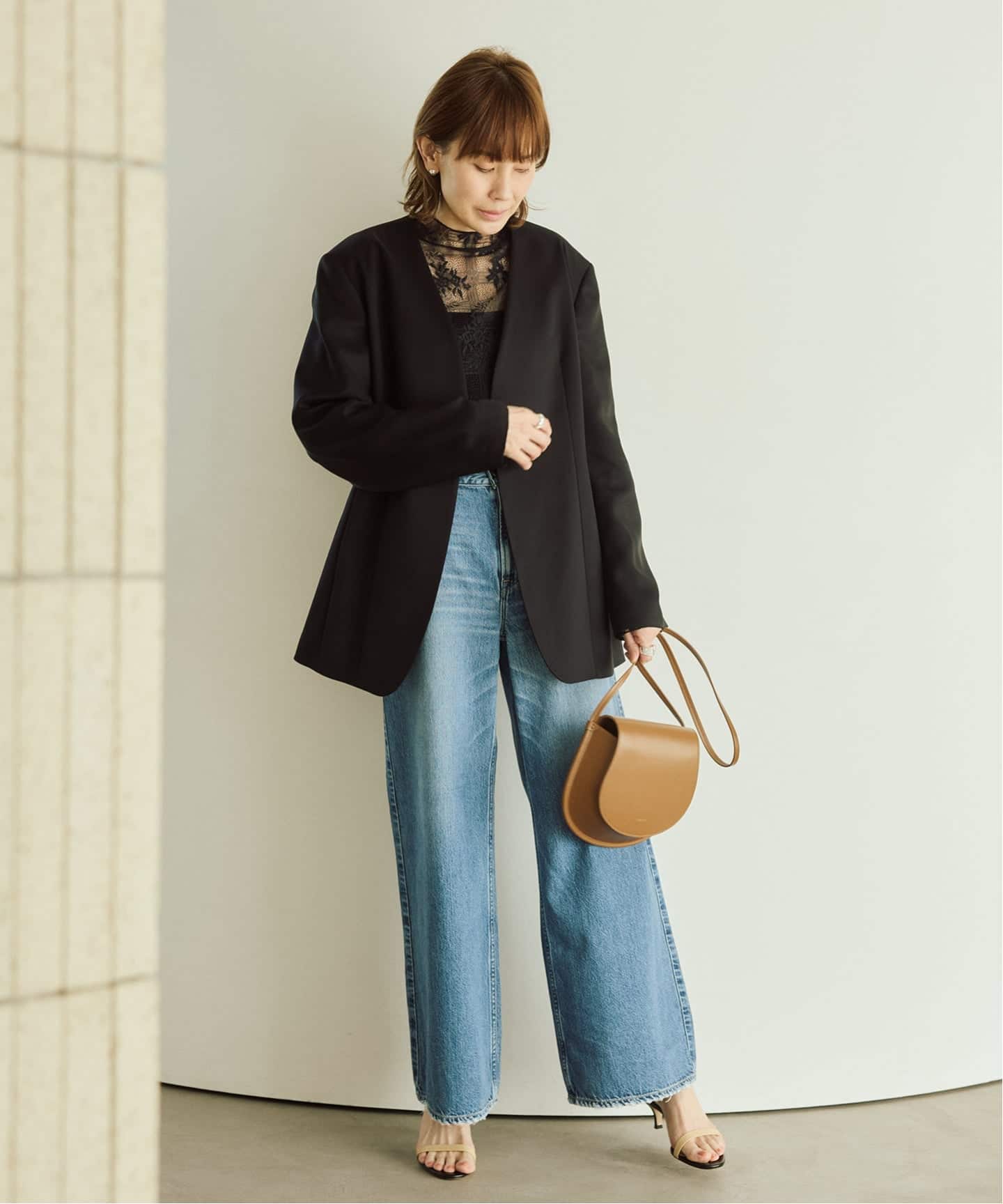 追加》Soft Lace トップス（シャツ／ブラウス）｜VERMEIL par iena