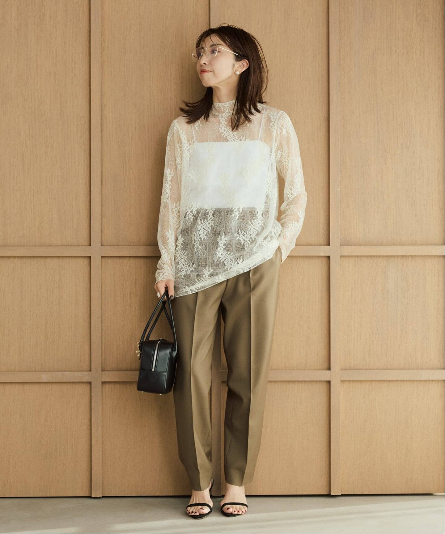 追加》Soft Lace トップス（シャツ／ブラウス）｜VERMEIL par iena