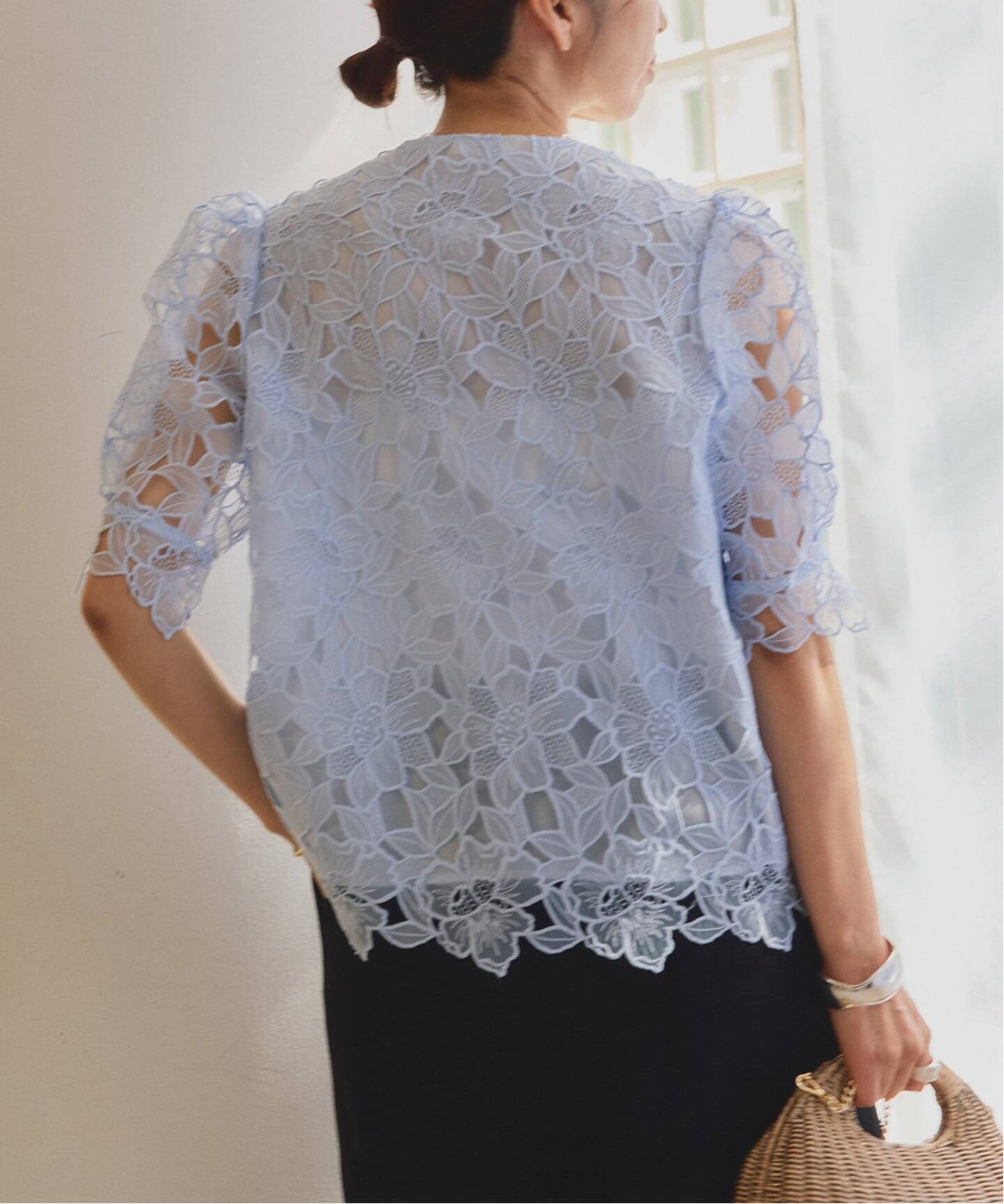 Cutwork Lace ブラウス（シャツ／ブラウス）｜VERMEIL par iena