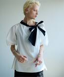 リボンブラウス