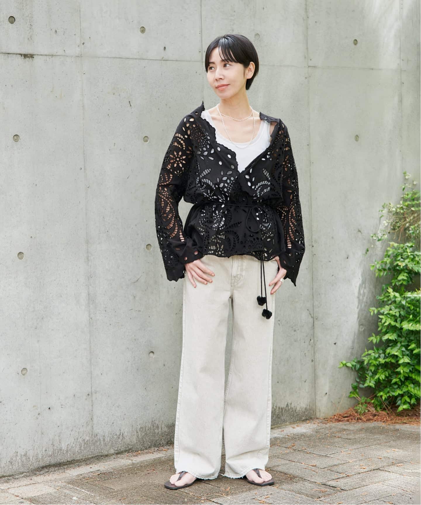 予約》シフリー刺繍ブラウス（シャツ／ブラウス）｜VERMEIL par iena